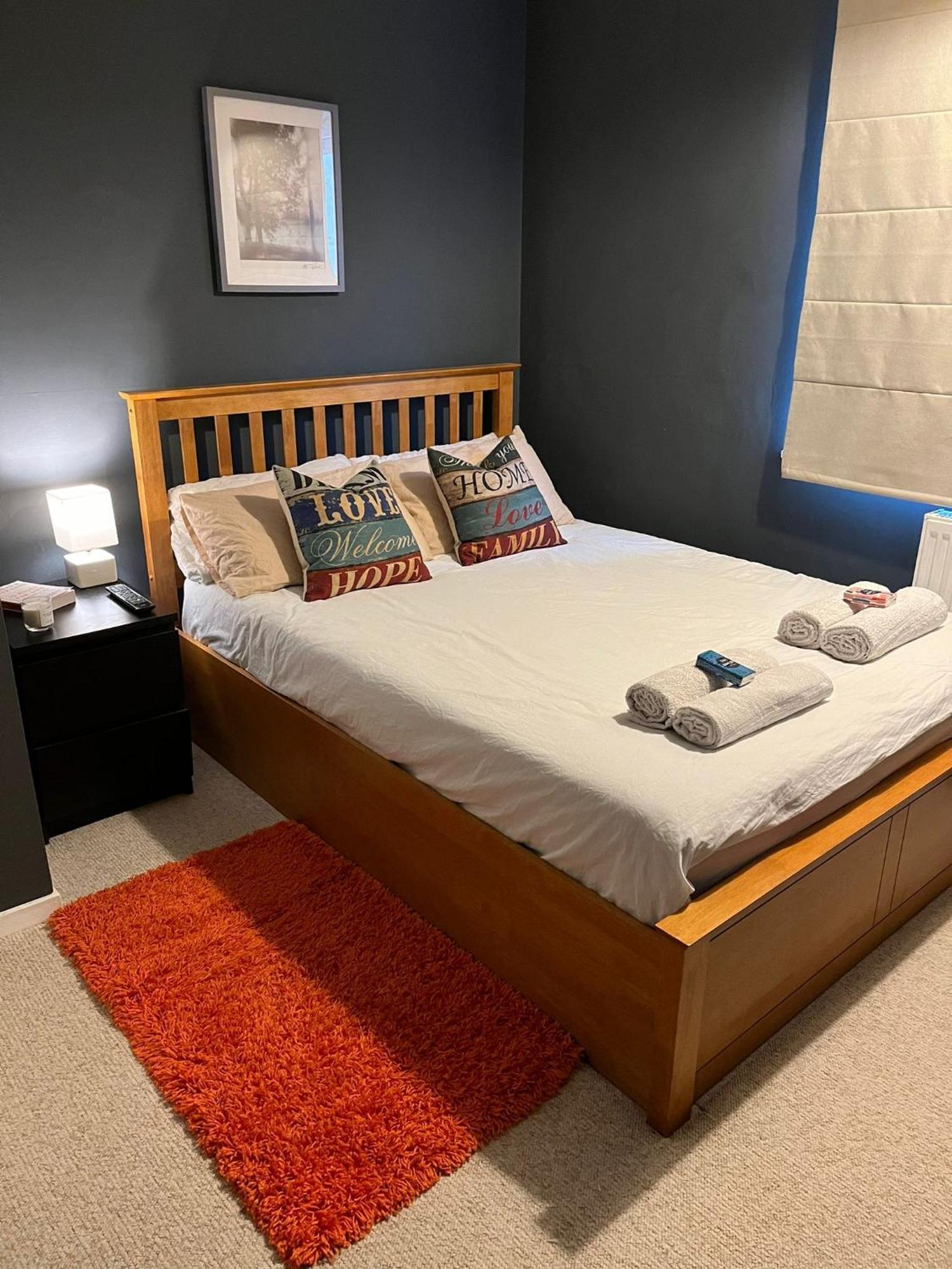 Stylish Double Room In Shared Apartment In Oxfordshire Eksteriør billede